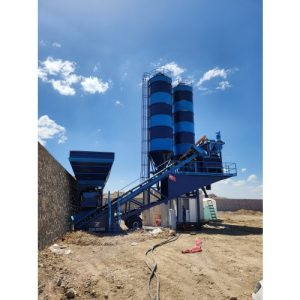 Mobile 100m3 Concrete Plant-Ankara